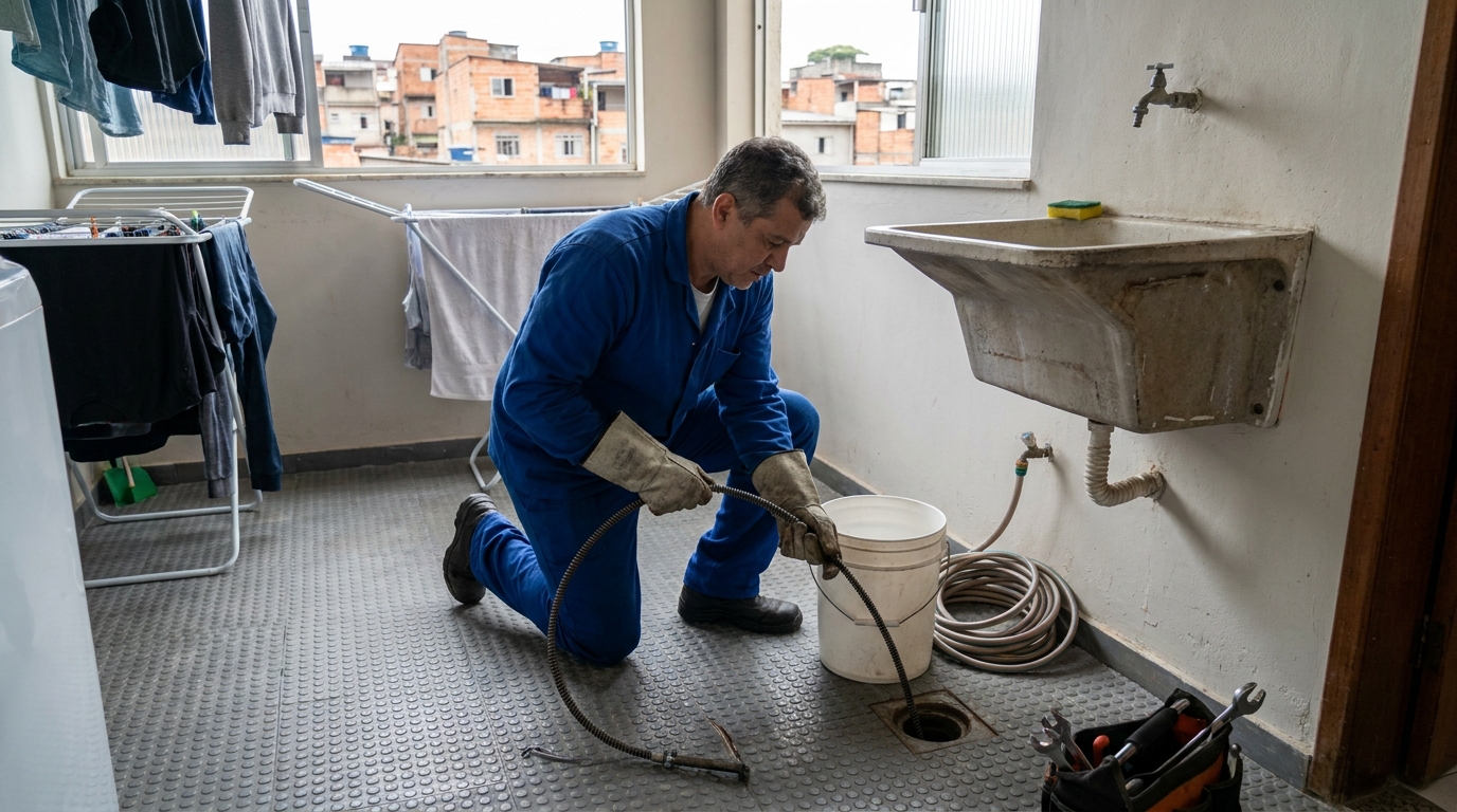 Desentupimento de Ralos Externos em Araraquara‑SP